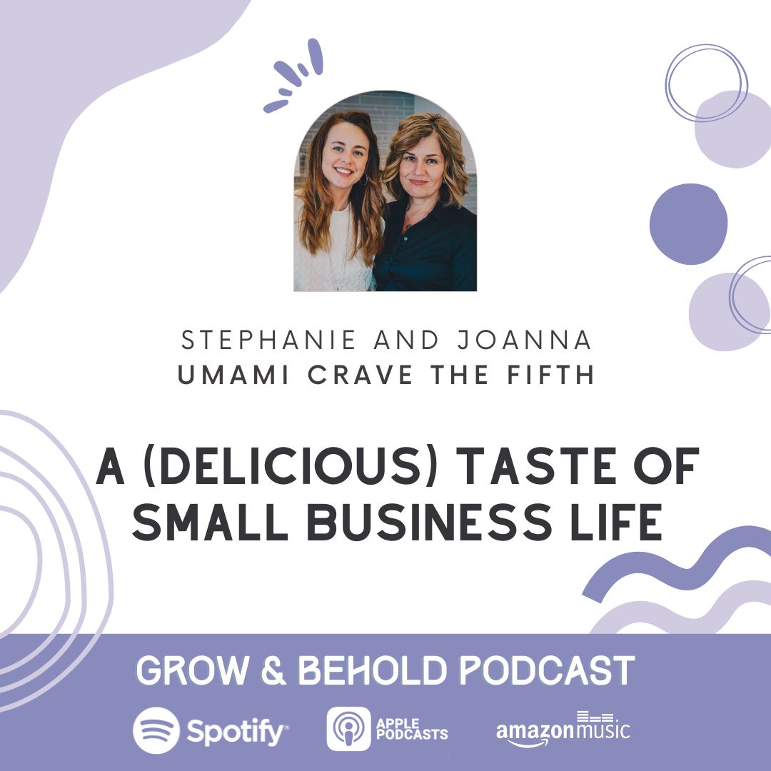 Podcast for women in business: A delicious taste of small business life