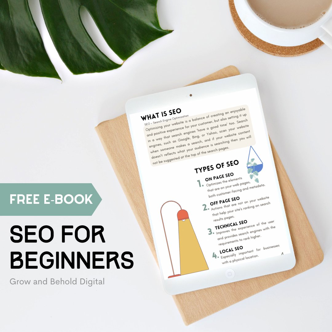 Free Ebook: SEO for Beginners