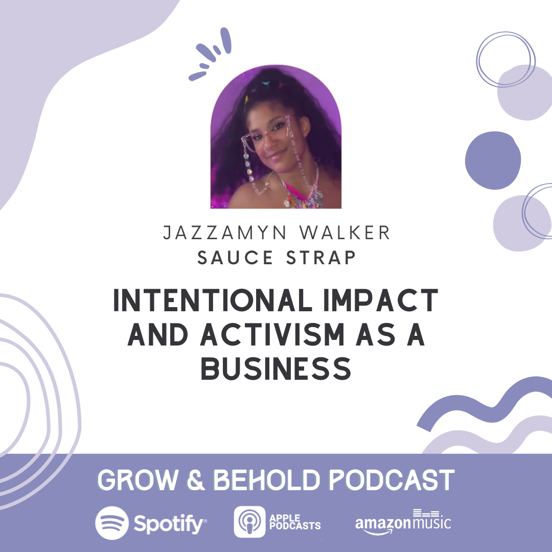 podcast for entrepreneurs on Spotify: Intentional impact and activism as a business