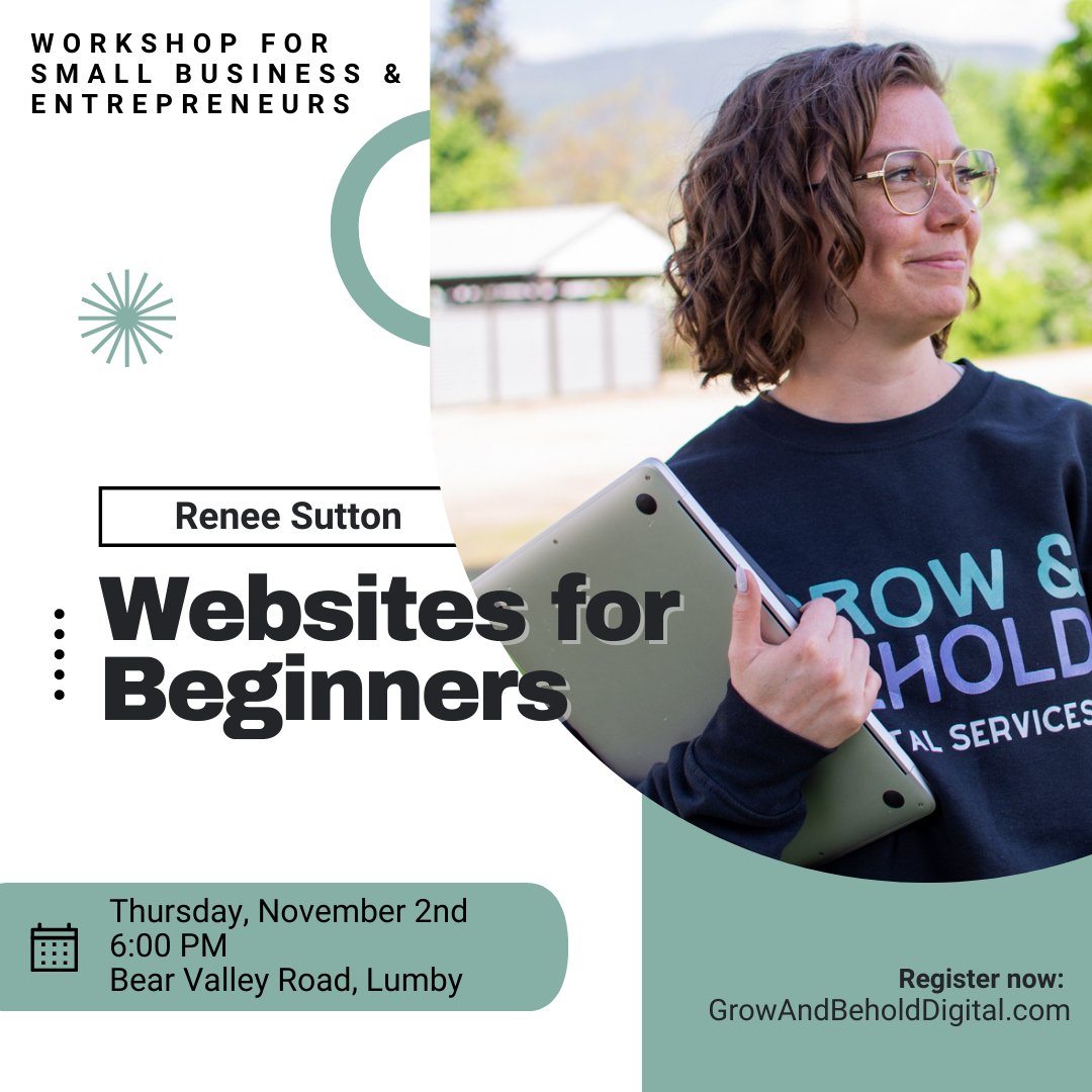 Website for Beginners: In Person Workshop